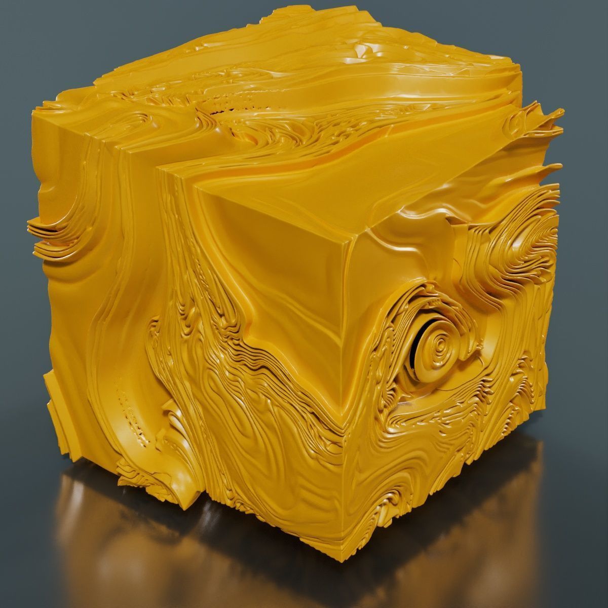 Droplet Frame 3D model_13