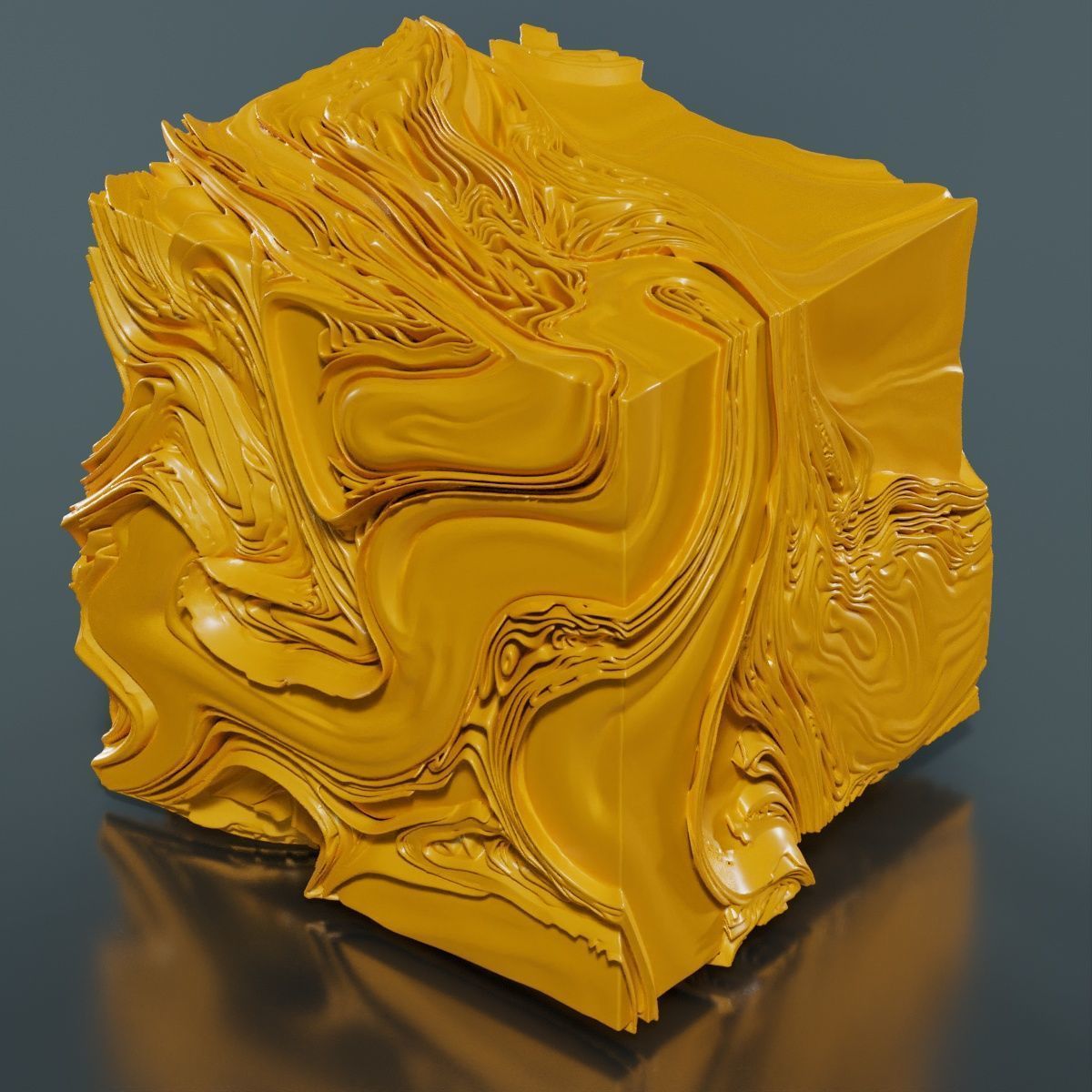 Droplet Frame 3D model_15