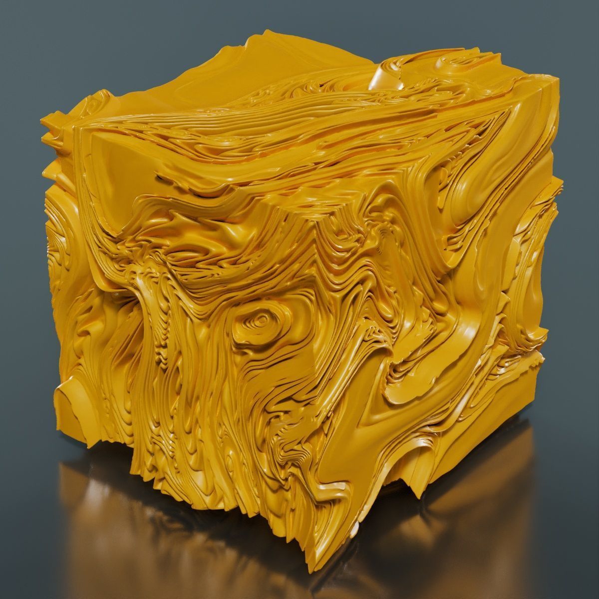 Droplet Frame 3D model_9