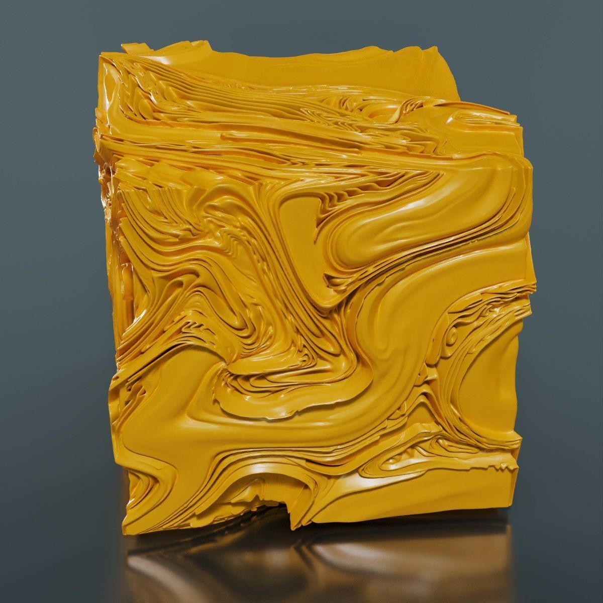 Droplet Frame 3D model_16