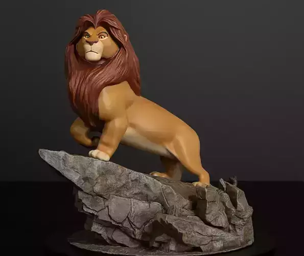 THE LION KING DIORAMA