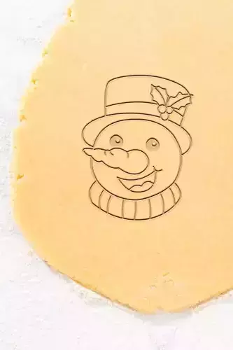 Snowman Cookie Cutter - Biscuit Cutter