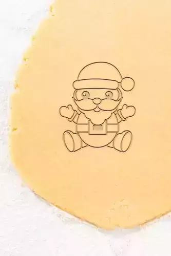 Santa Cruz Cookie Cutter - Biscuit Cutter