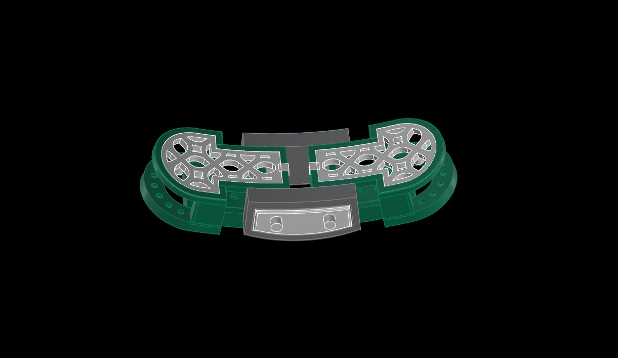mens bracelet  3D print model_4
