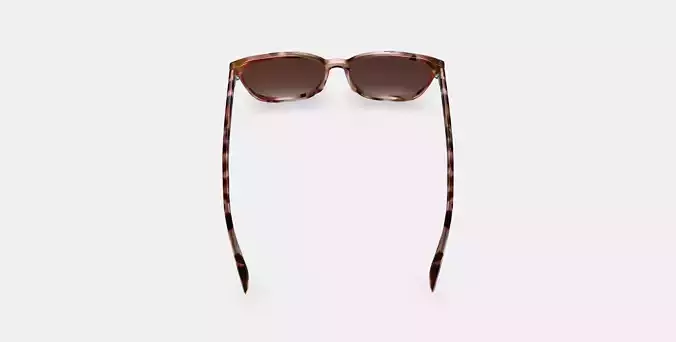 Esme Sunglasses in Sesame Tortoise Low-poly 3D model