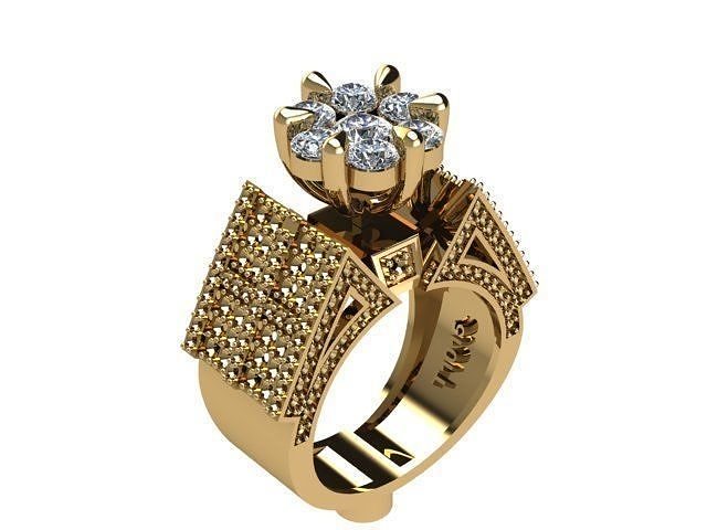 Women ring 3D print model