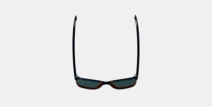 Barkley Sunglasses in Antique Shale Fade Low-poly 3D model 7