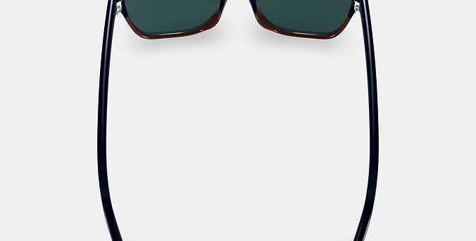 Barkley Sunglasses in Antique Shale Fade Low-poly 3D model 4