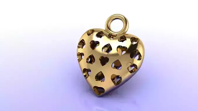 Heart pendants