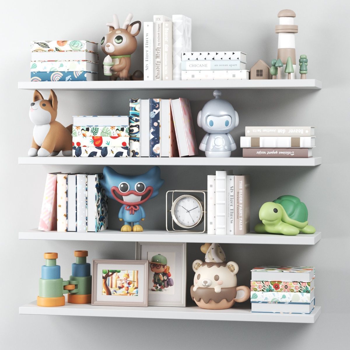 Toy set 6 3D model_2