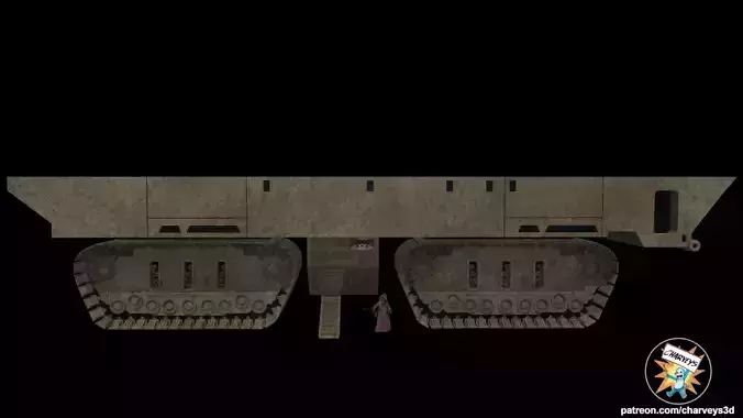 Star Wars Sandcrawler Exterior Diorama for action figures