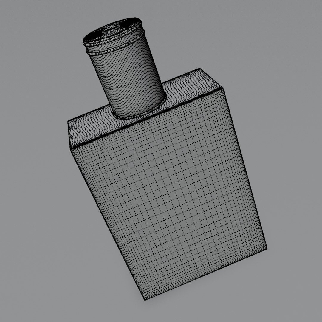 Perfume bottle berry 3D model Advertising 3D model_5