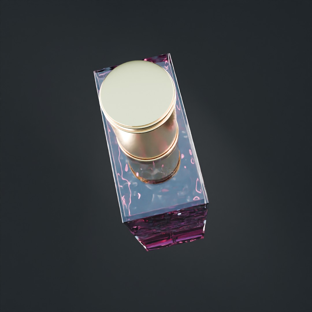 Perfume bottle berry 3D model Advertising 3D model_2