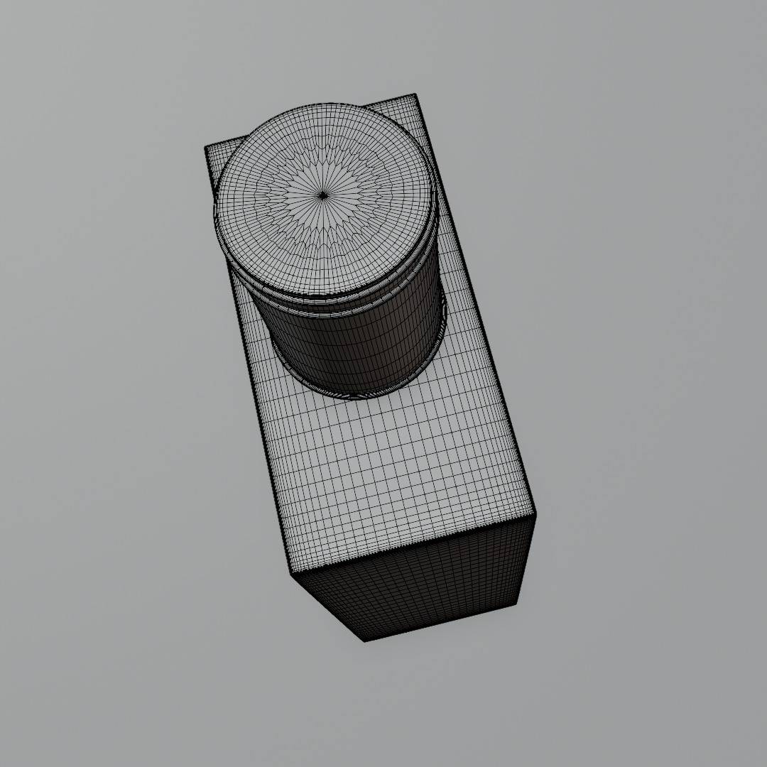 Perfume bottle berry 3D model Advertising 3D model_6