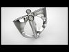 Women ring  3D print model_1