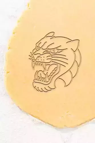 Tiger Cookie Cutter - Biscuit Cutter