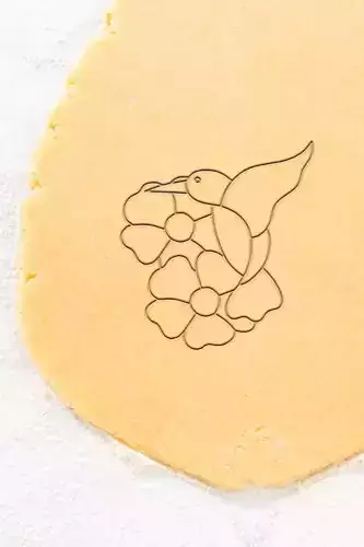 Flower Bird Cookie Cutter - Biscuit Cutter