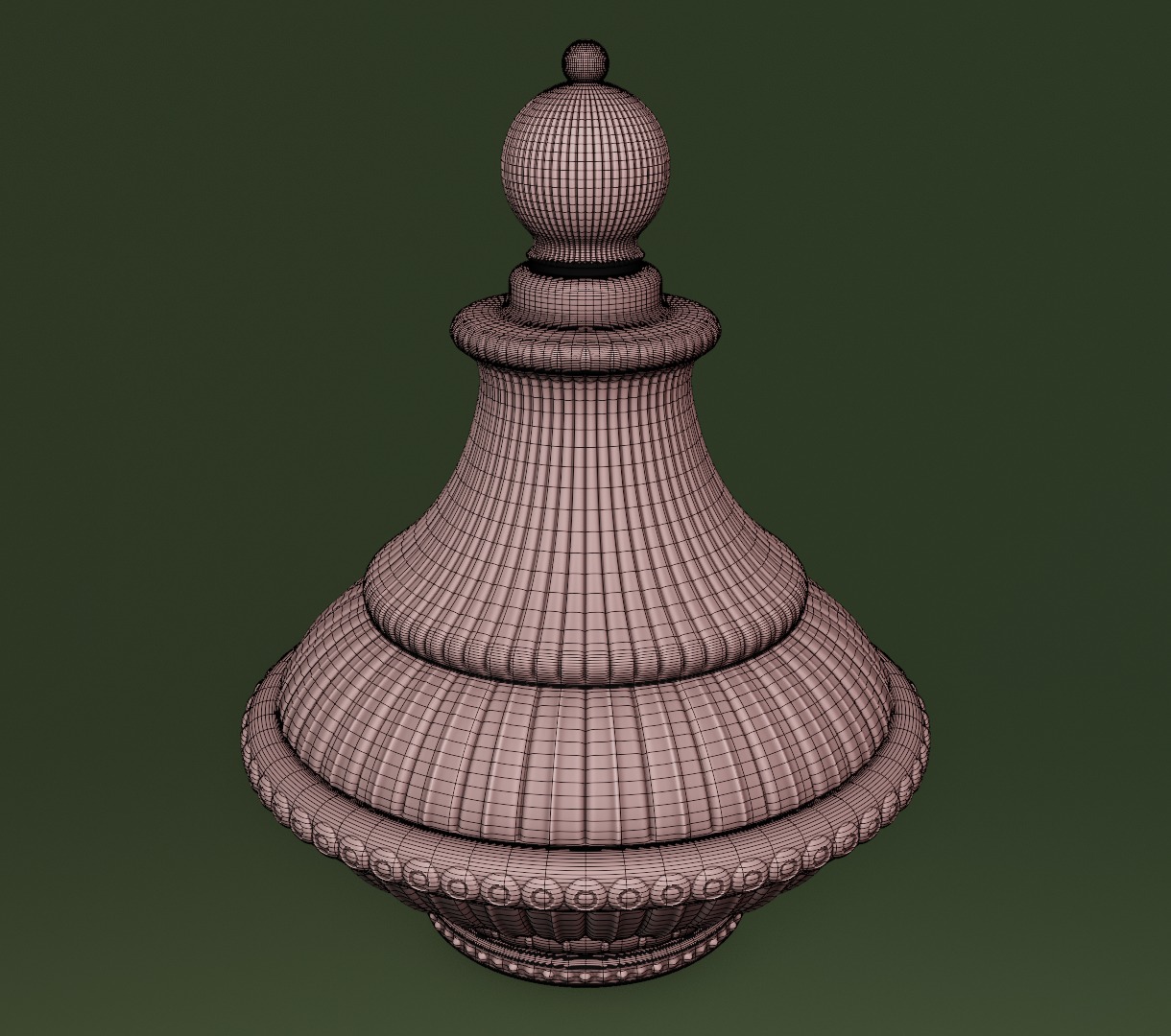 Ornament Jug 3D model 3D model_7