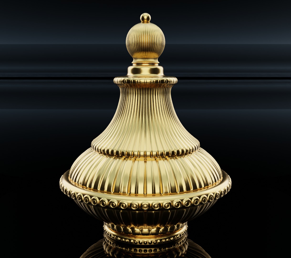 Ornament Jug 3D model 3D model_3