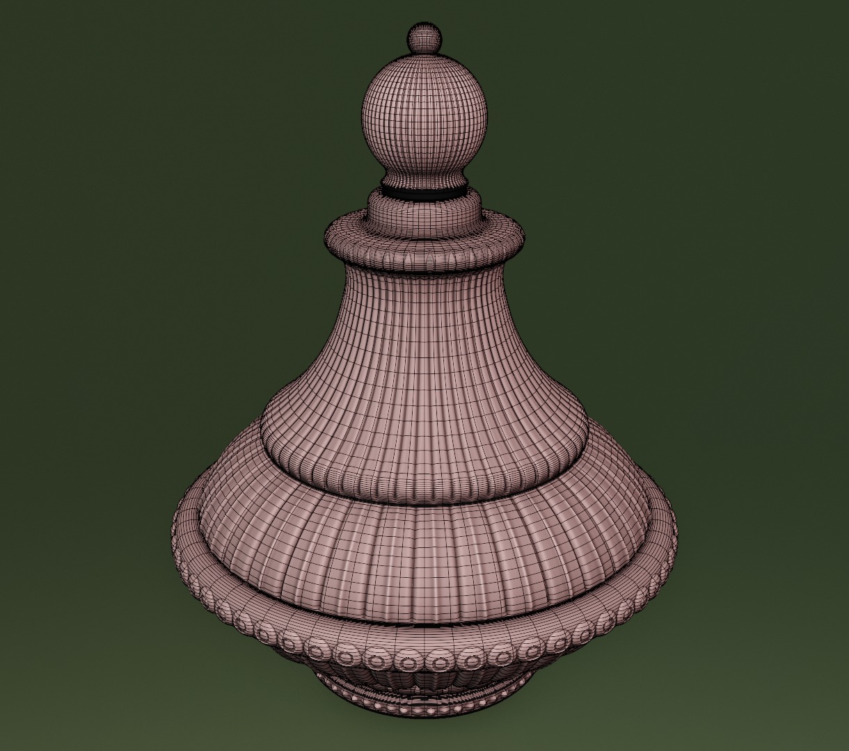 Ornament Jug 3D model 3D model_4