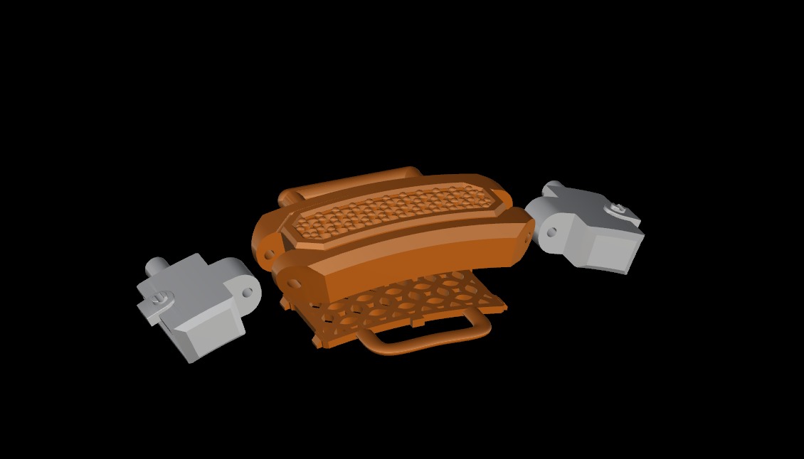 Mens bracelet 3D print model_5