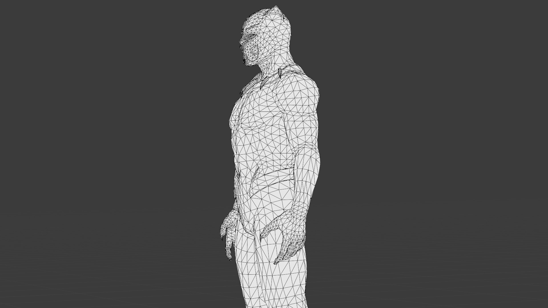 Killmonger Tribal Warrior King 3D Model Wakandan Design Low-poly 3D model_30