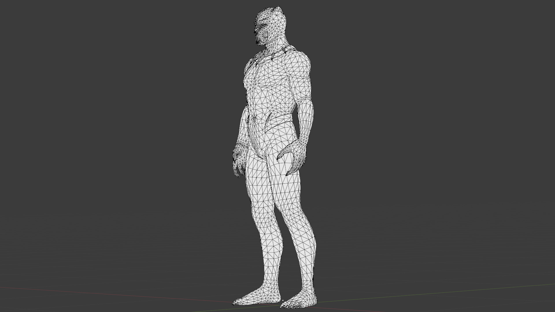 Killmonger Tribal Warrior King 3D Model Wakandan Design Low-poly 3D model_26