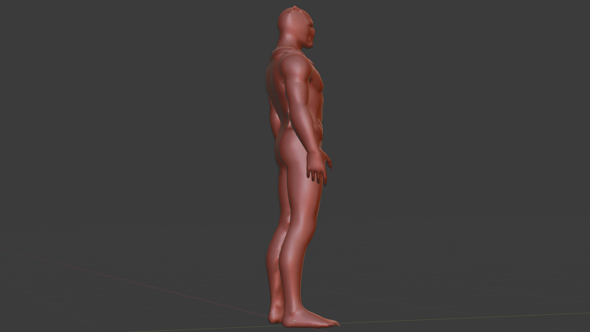 Killmonger Tribal Warrior King 3D Model Wakandan Design Low-poly 3D model_14