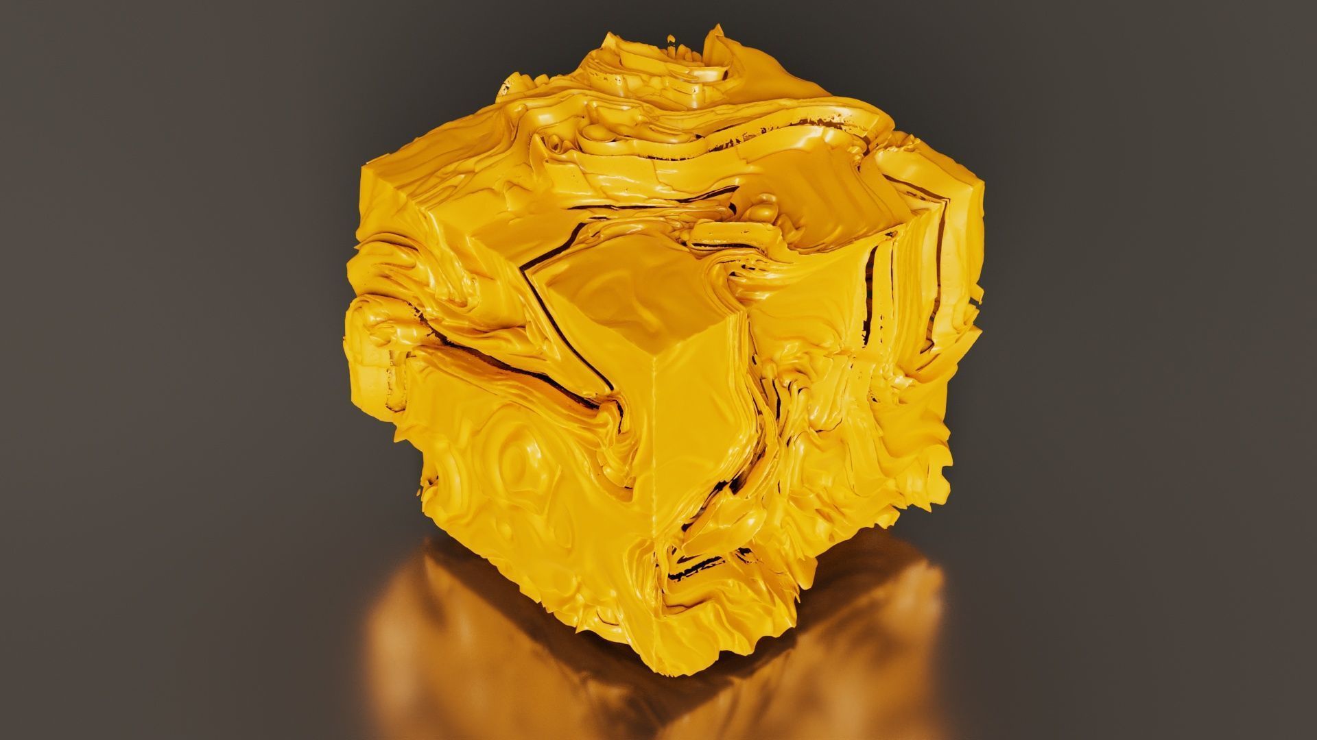 Folded Cube 7 3D model_1