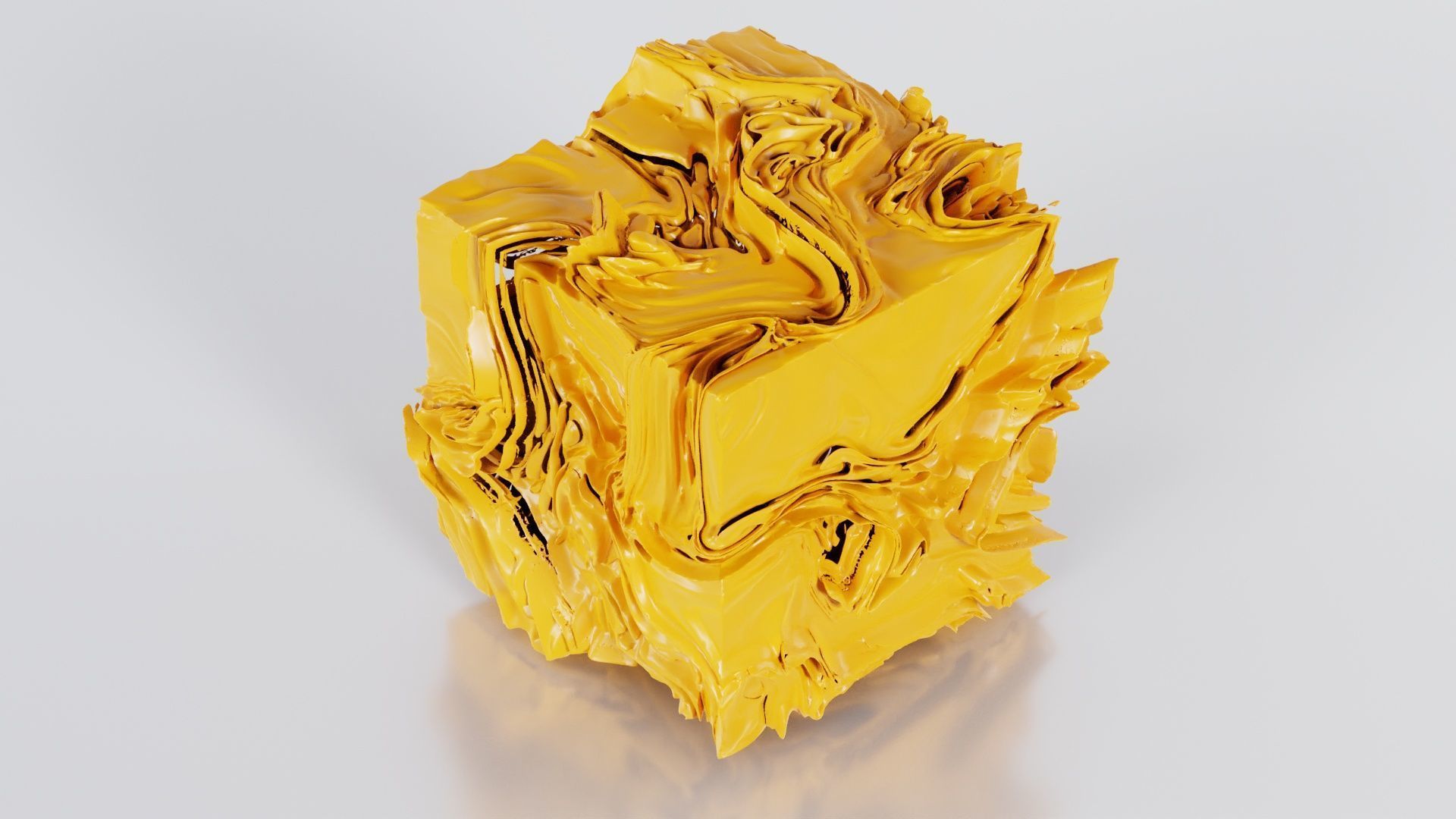 Folded Cube 7 3D model_5