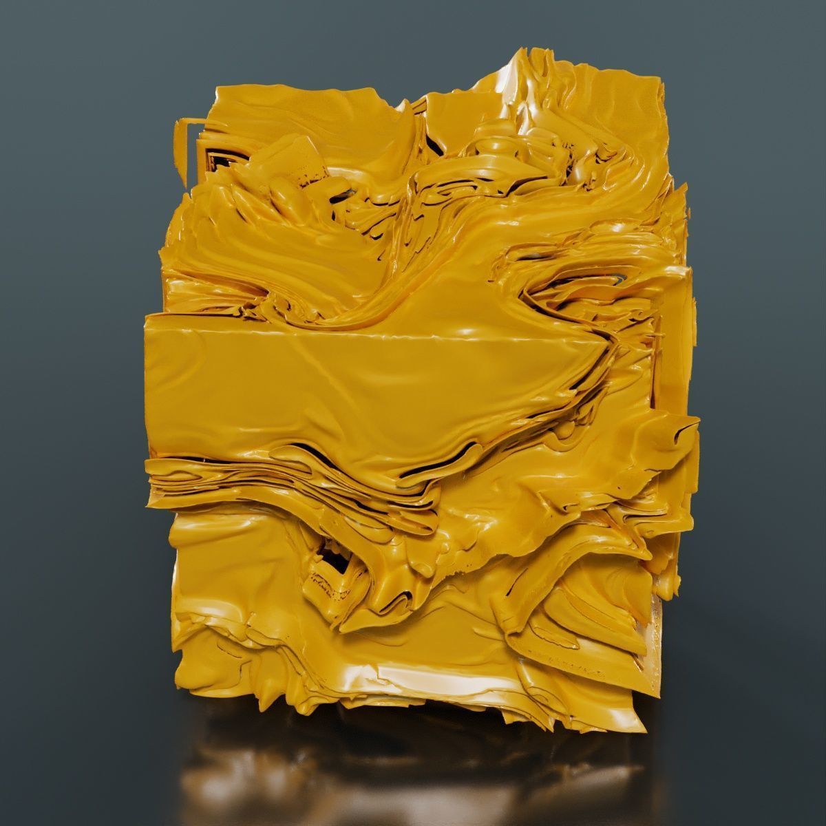 Folded Cube 7 3D model_10