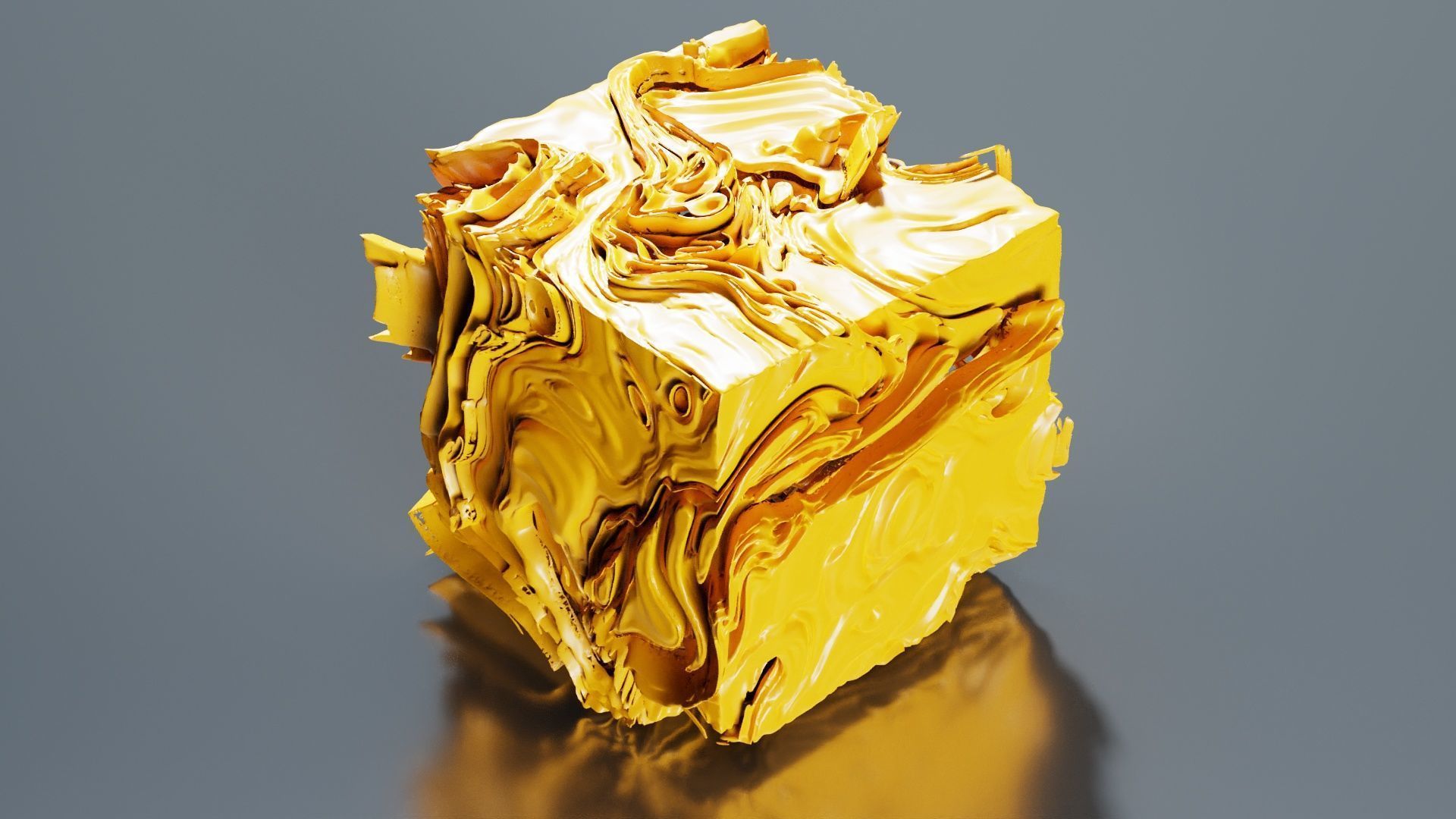 Folded Cube 7 3D model_7