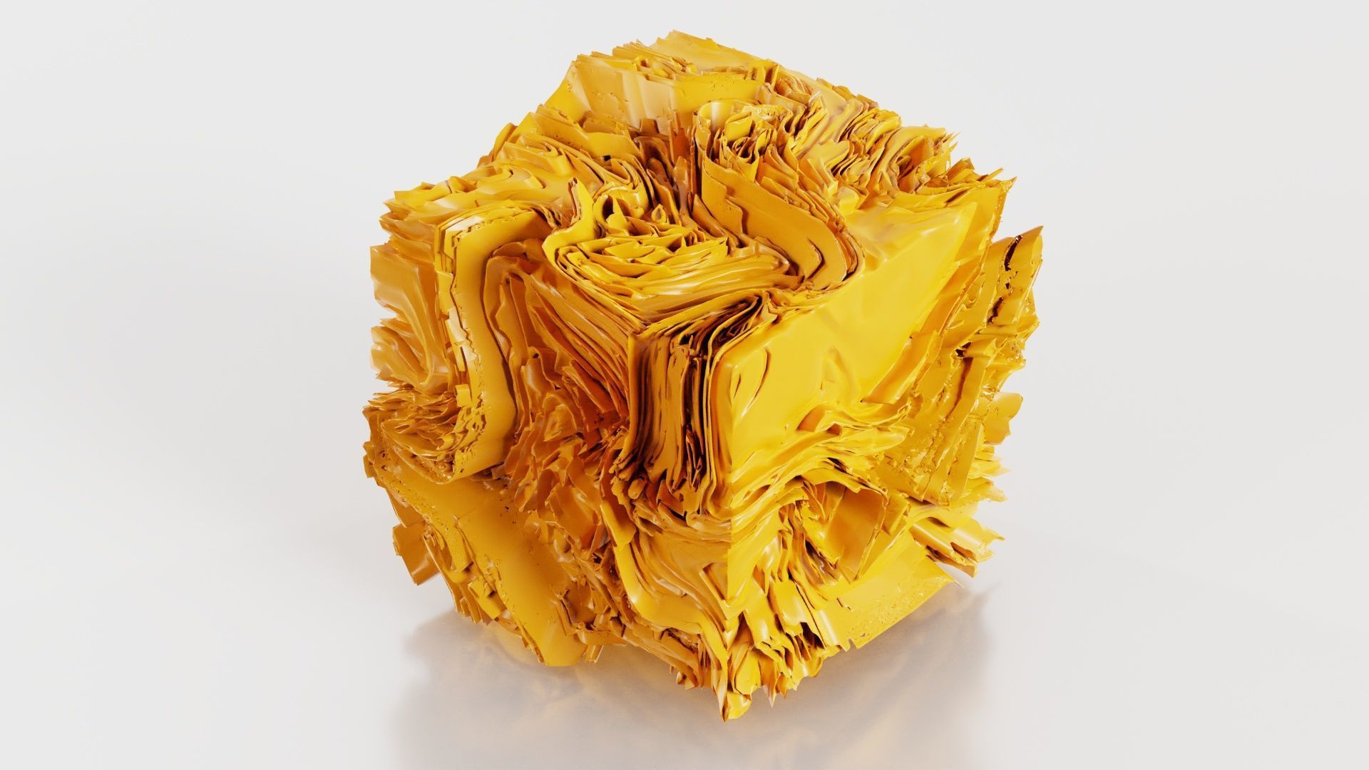 Folded Cube 8 3D model_6