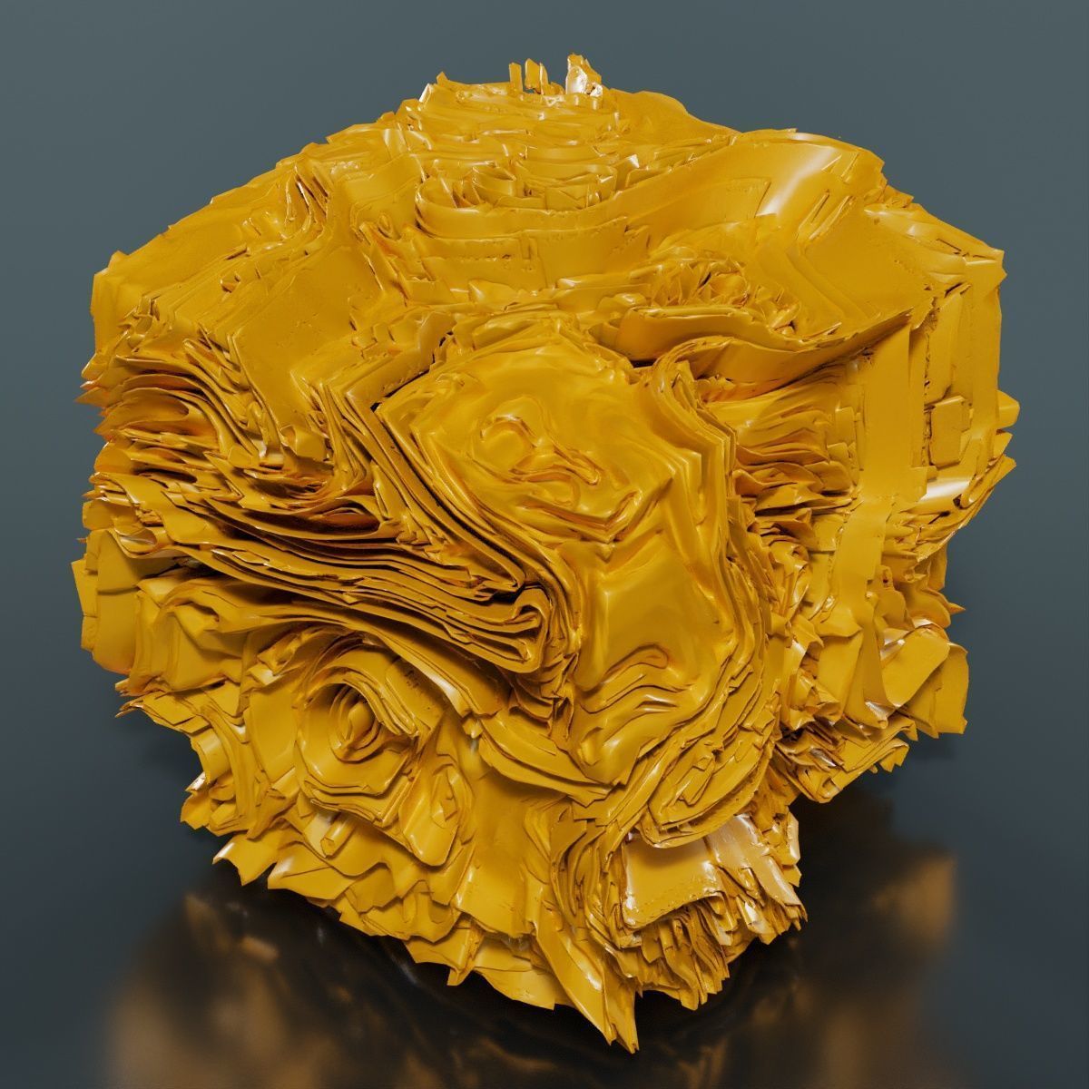 Folded Cube 8 3D model_15