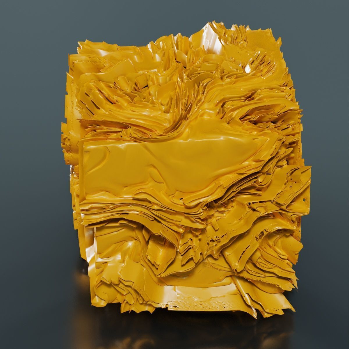 Folded Cube 8 3D model_12