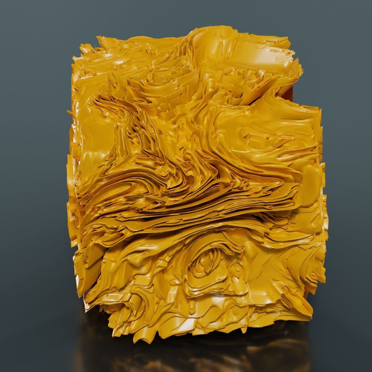 Folded Cube 8 3D model_16