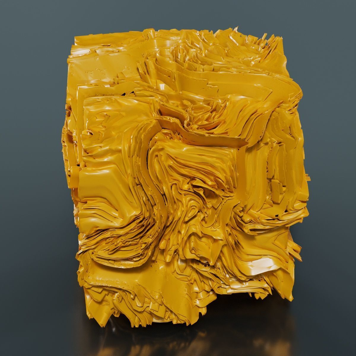 Folded Cube 8 3D model_14