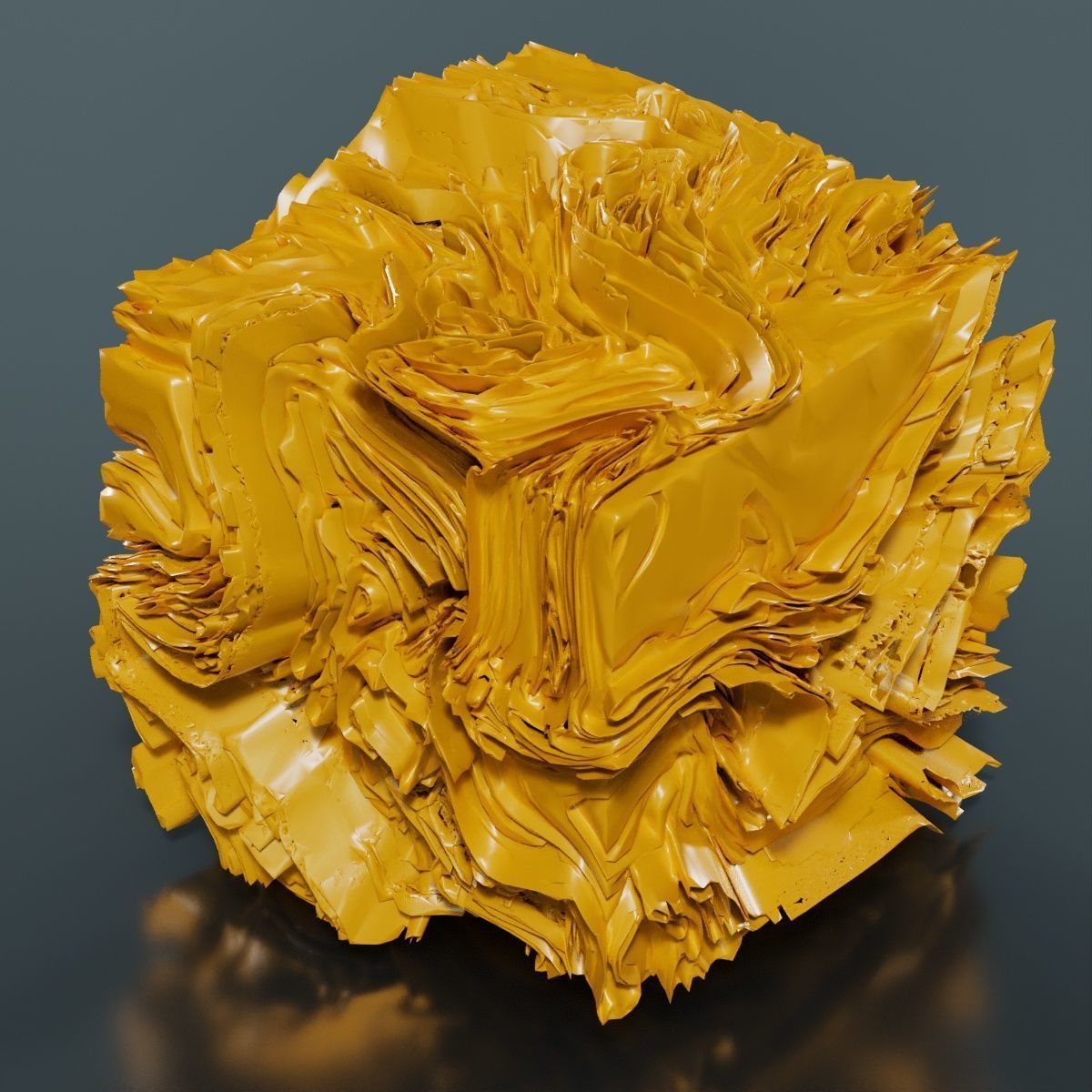 Folded Cube 8 3D model_13