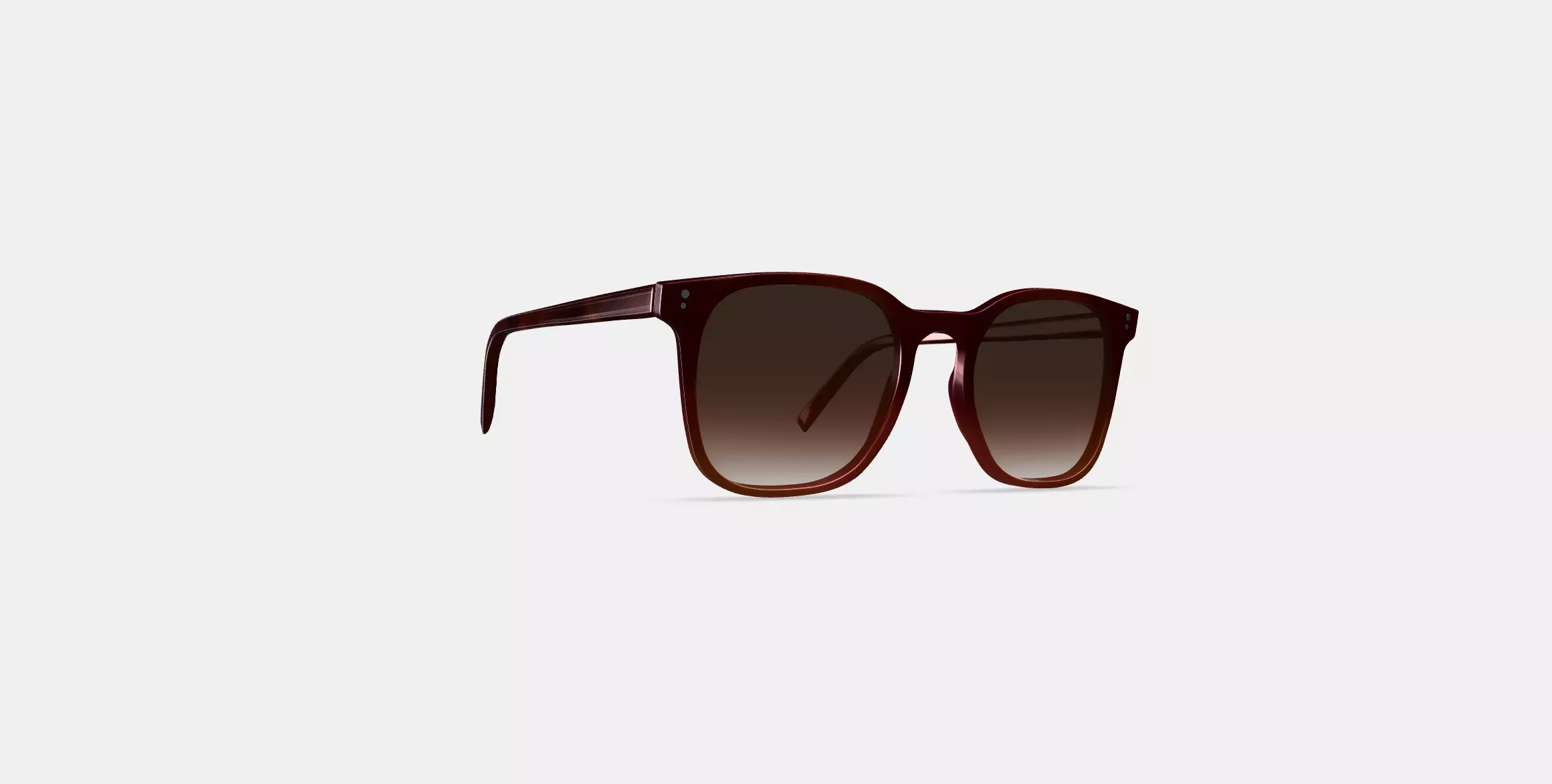 Rosie Sunglasses in Mulberry Tortoise Fade Low-poly 3D model_0