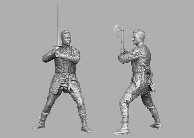  Tournament knight 3D print model