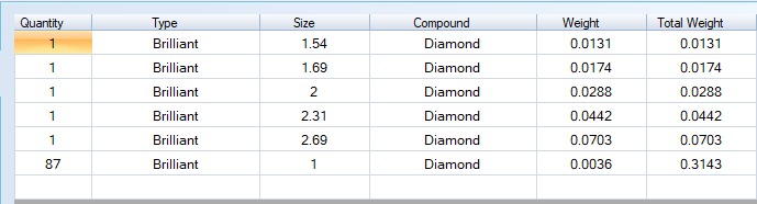 Goat pendant with gems 3D print model_12