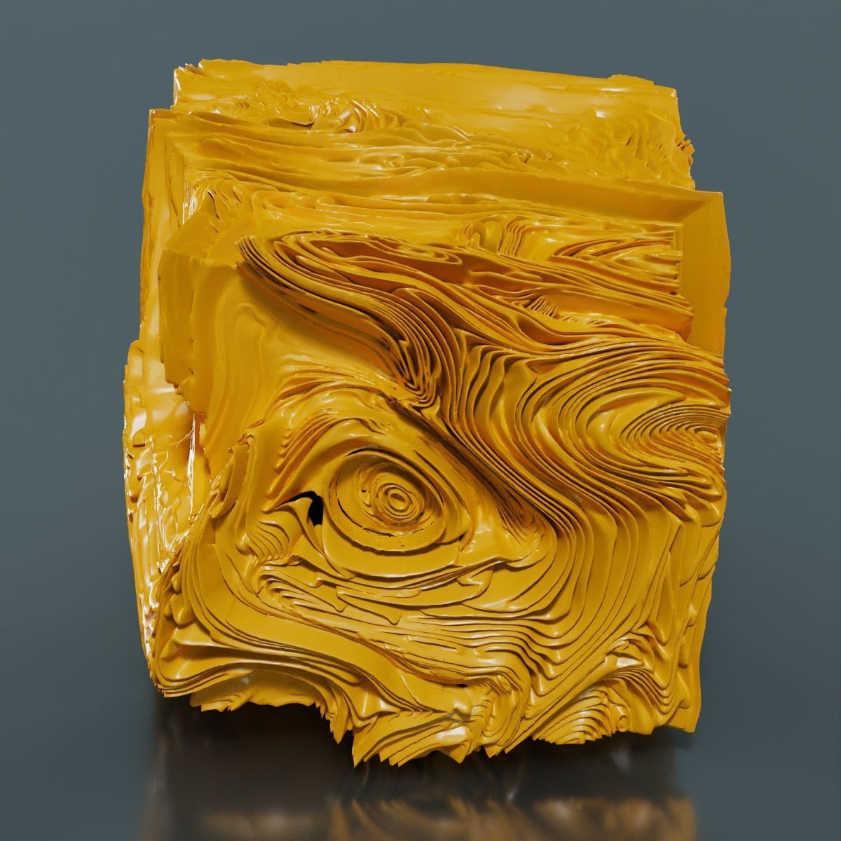 Folded Cube 9 3D model_10