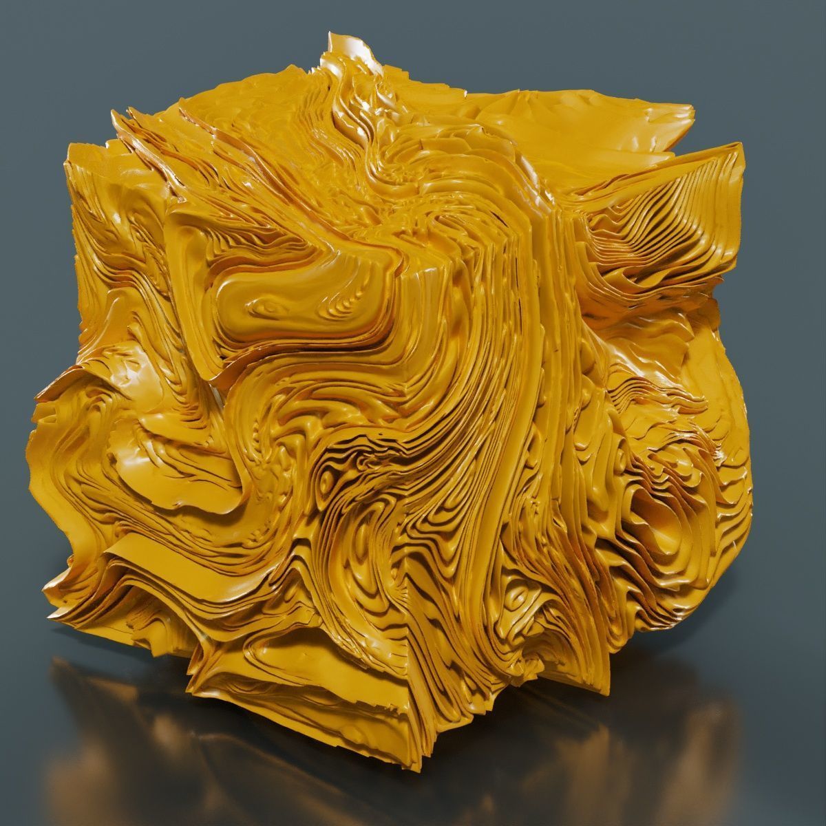 Folded Cube 9 3D model_13