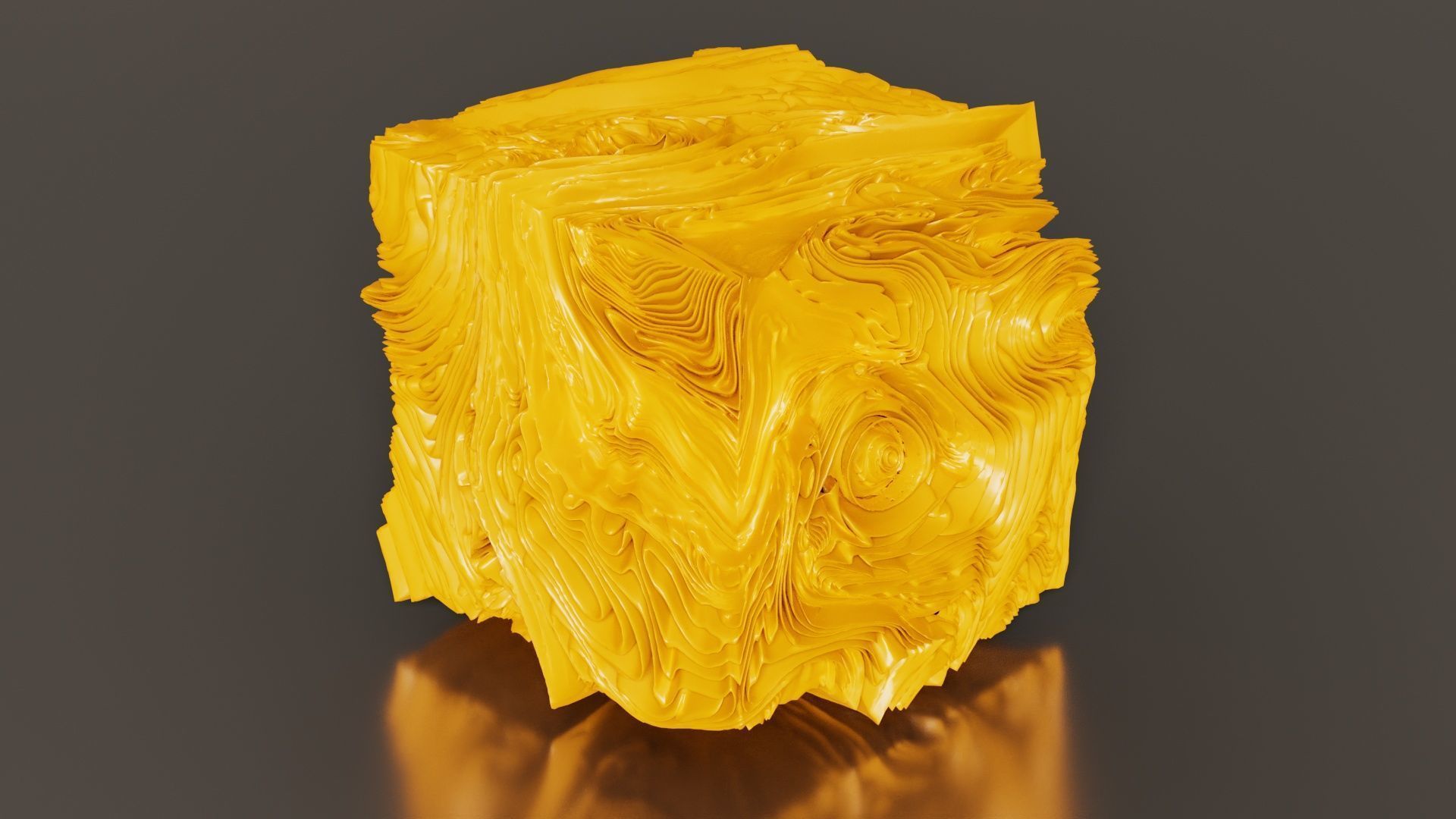 Folded Cube 9 3D model_4