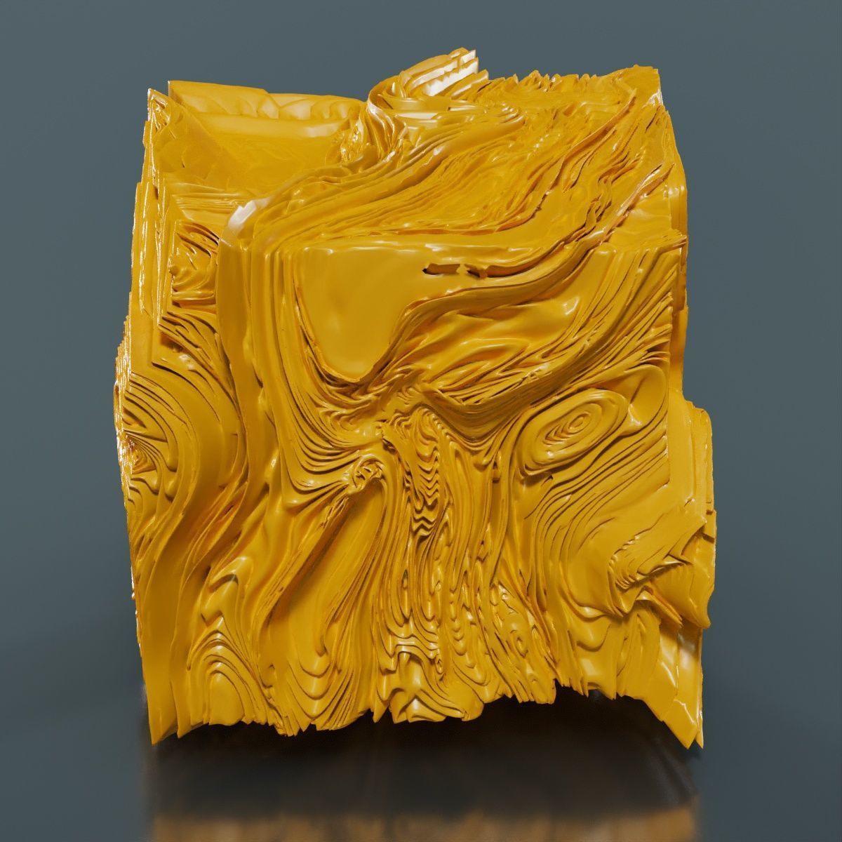 Folded Cube 9 3D model_16