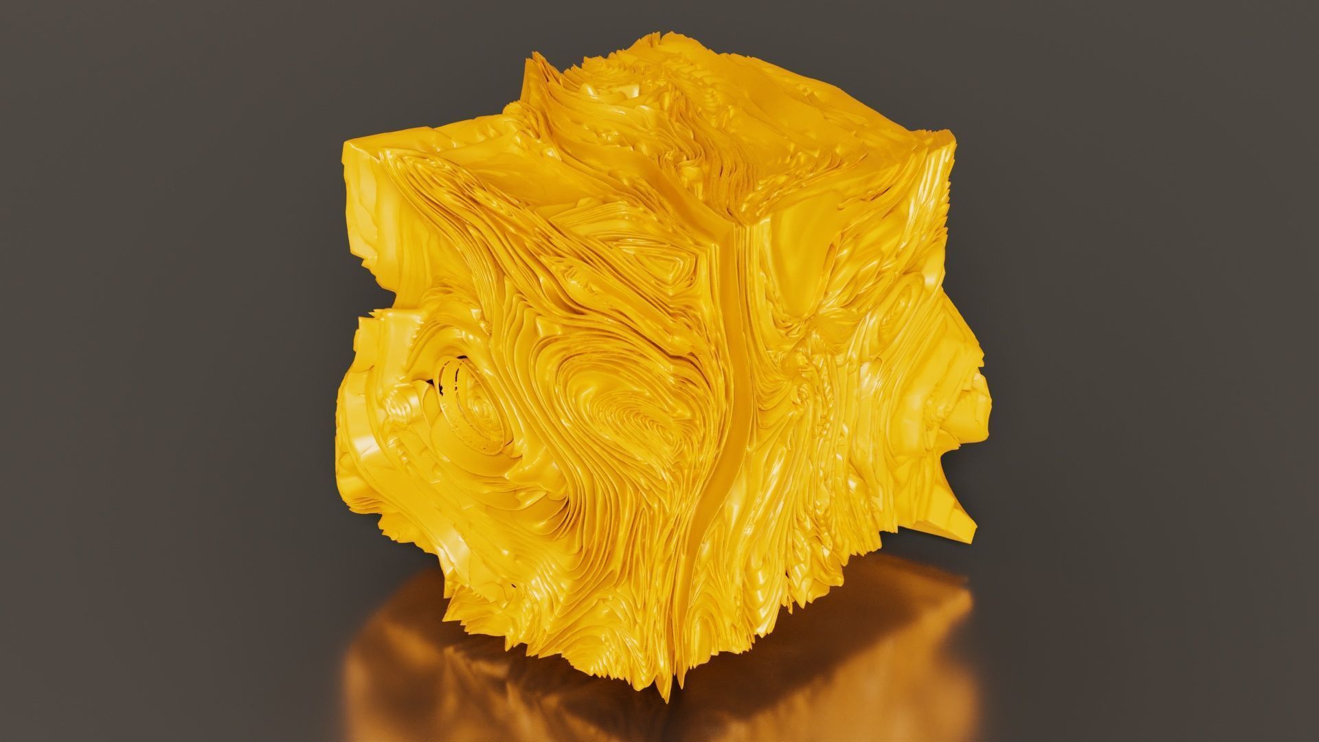 Folded Cube 9 3D model_8