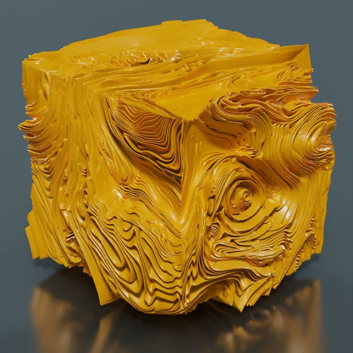 Folded Cube 9 3D model_11