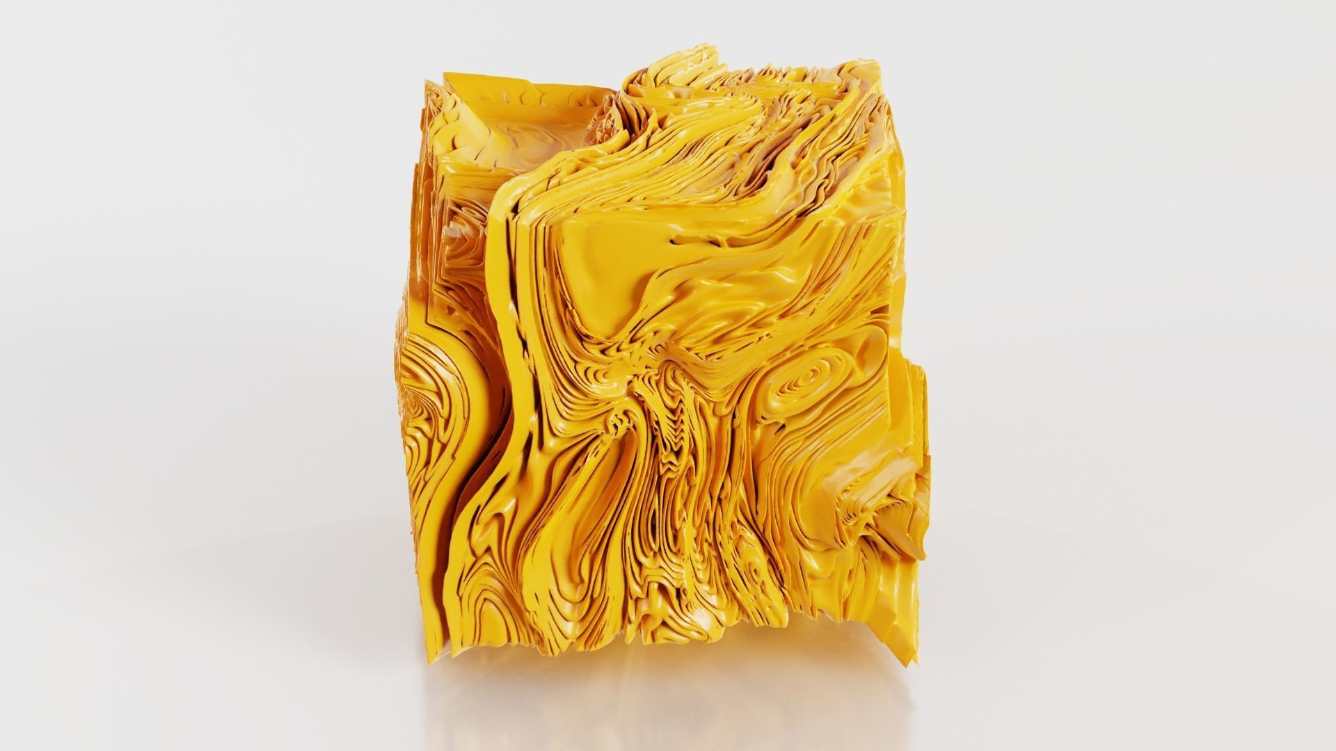 Folded Cube 9 3D model_2