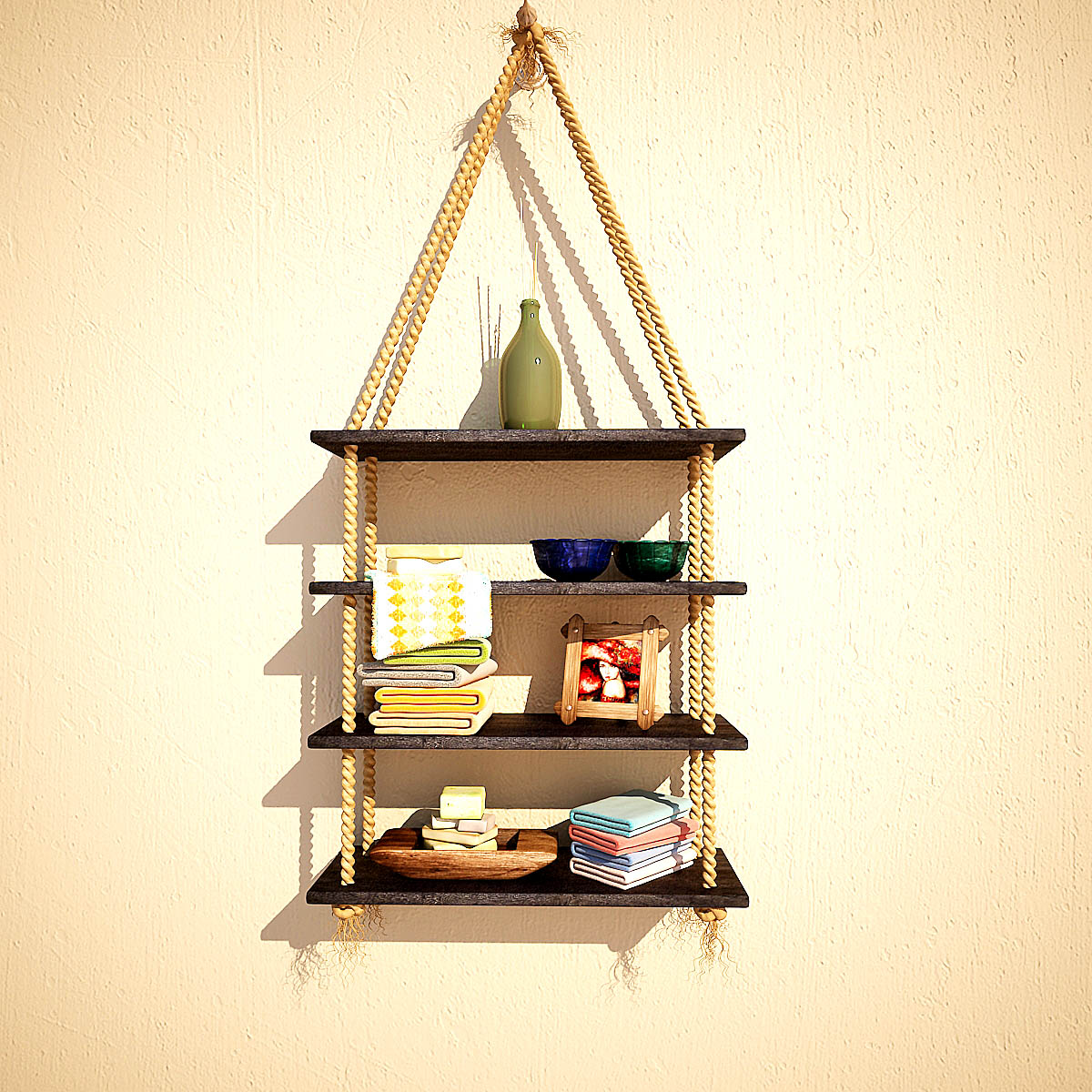 ROPE SHELF 3D model_3
