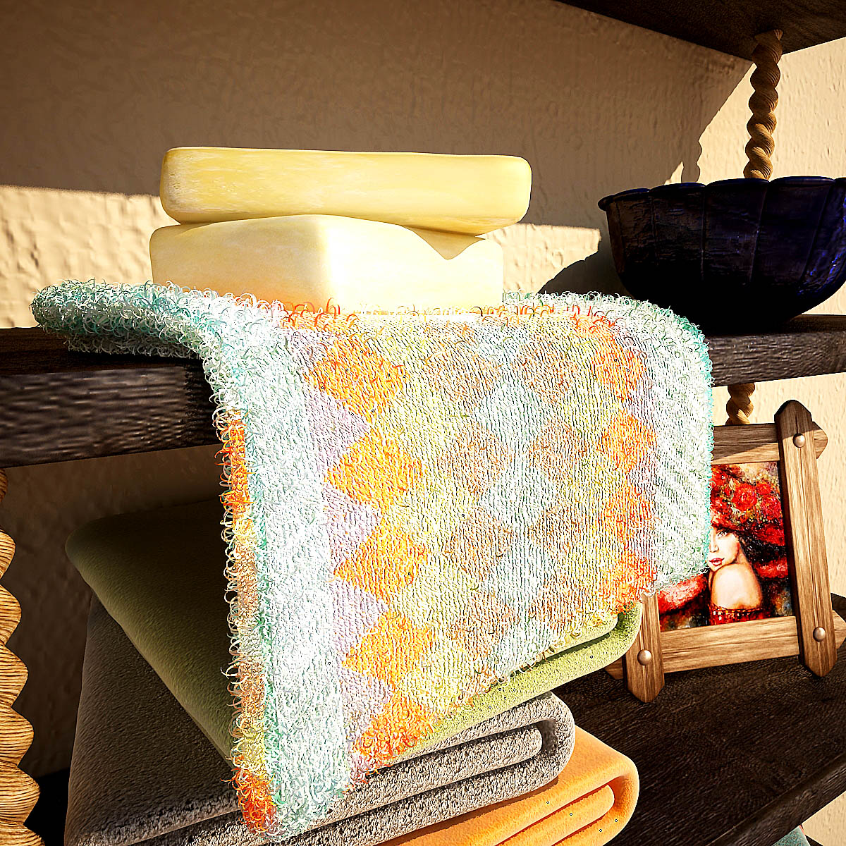 ROPE SHELF 3D model_10